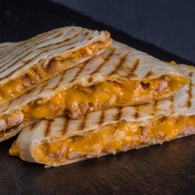 Four Cheese Quesadilla.