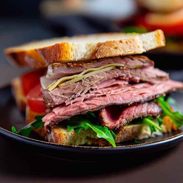 Corned Beef Sandwich.
