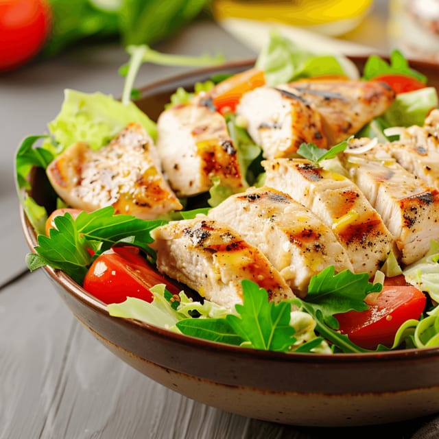 Grilled Chicken Salad.