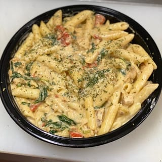 Queen Elizabeth Pasta with Shrimp
