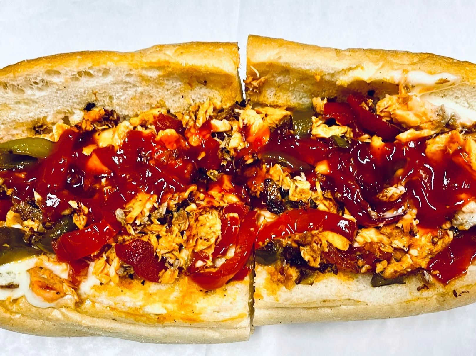 Salmon Cheesesteak.