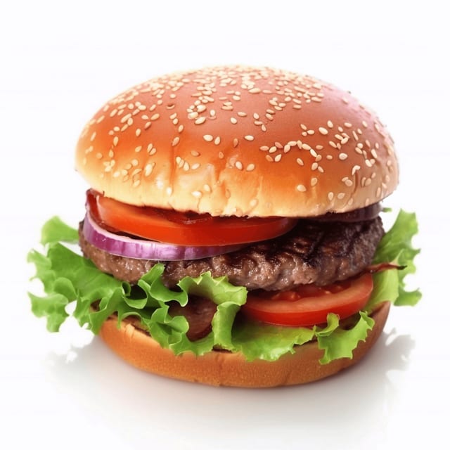 Plain Burger.