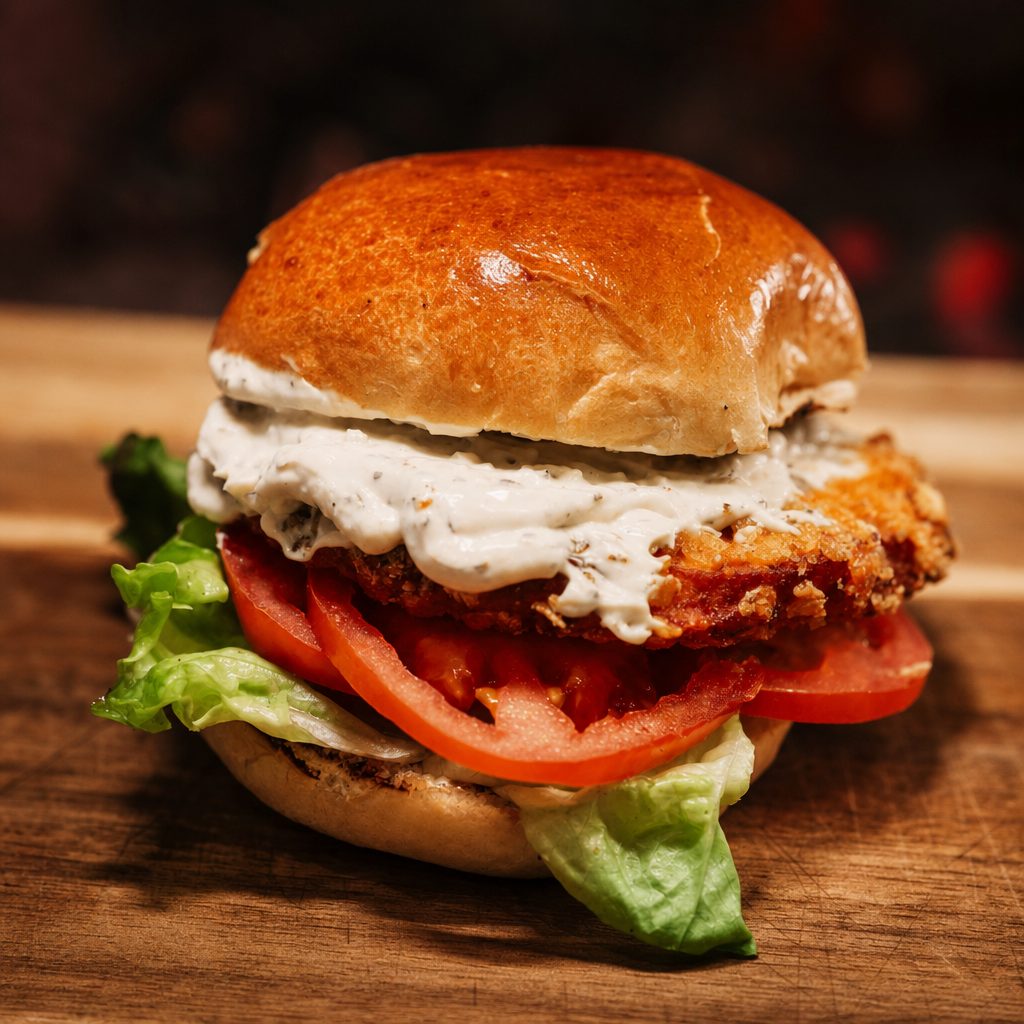 Turkey Cheese Burger.