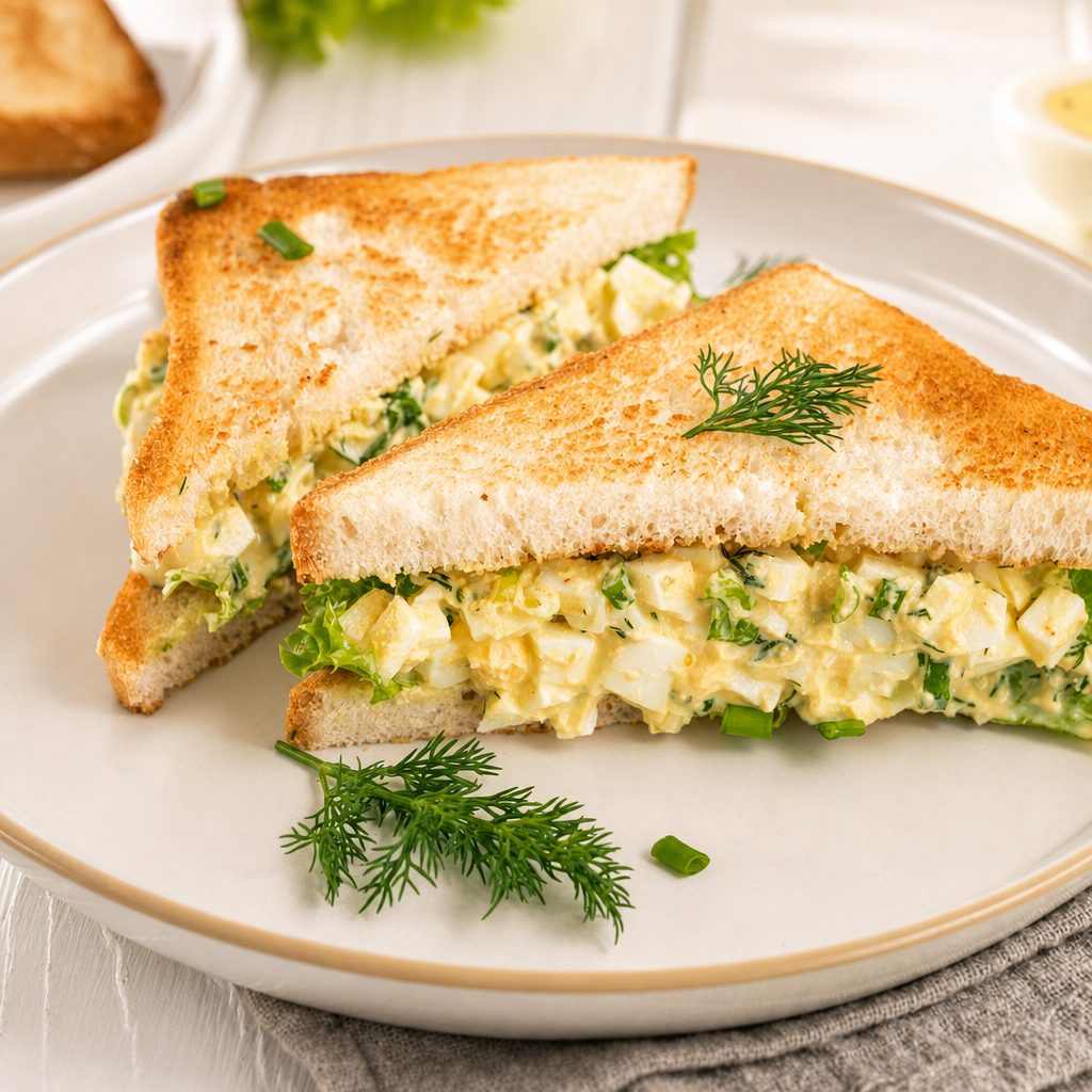 Egg and Cheese Sandwich.