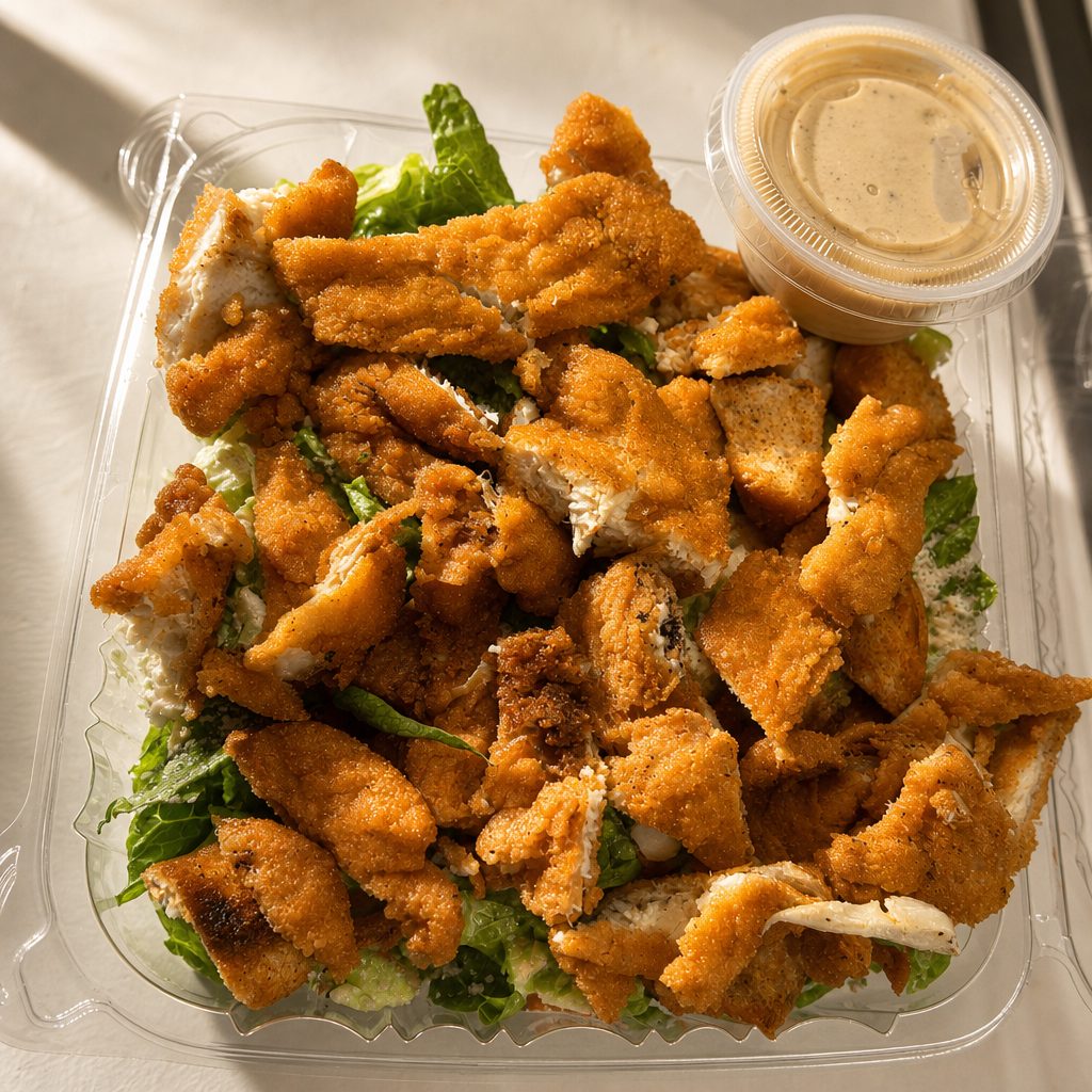 Crispy Chicken Salad.