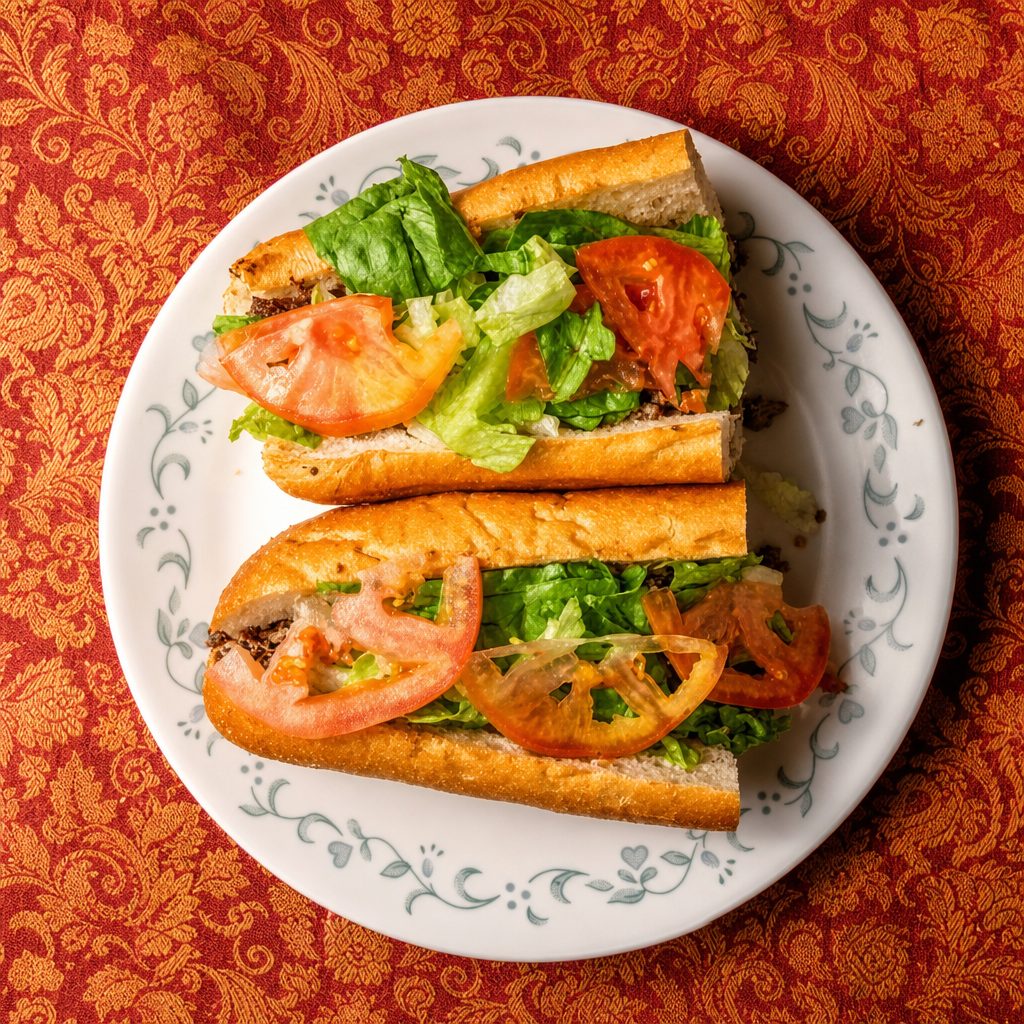 Cheesesteak Hoagie.