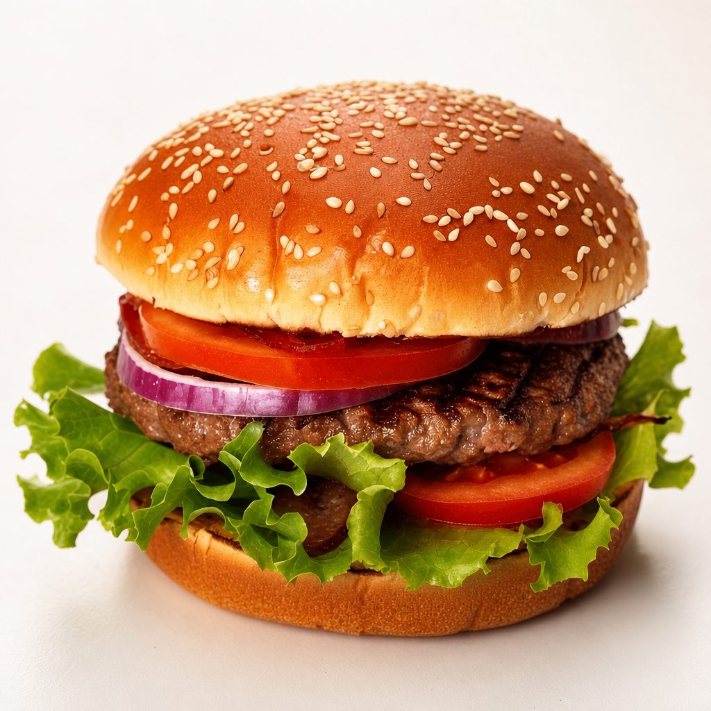 Plain Burger.