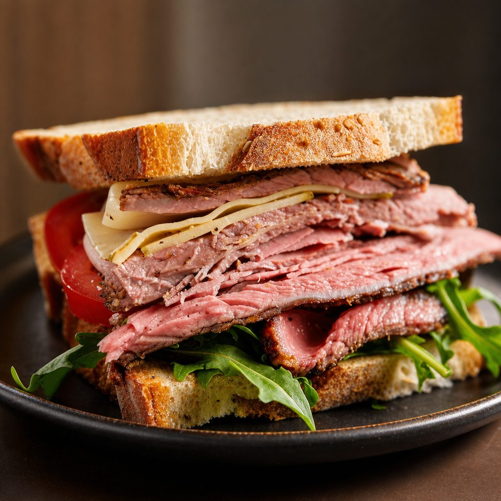 Corned Beef Sandwich.