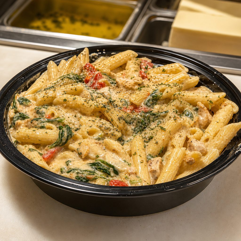 Queen Elizabeth Pasta with Chicken.