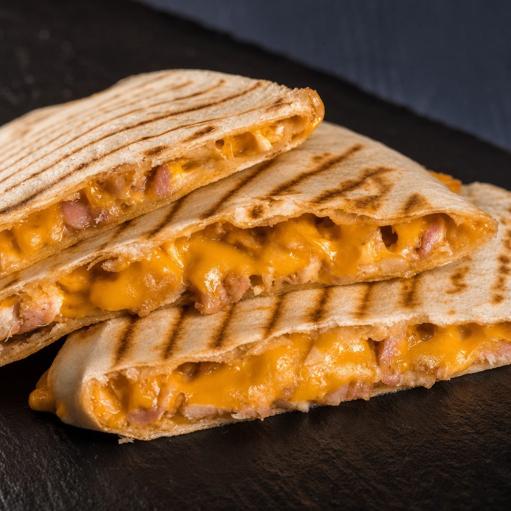 Four Cheese Quesadilla.