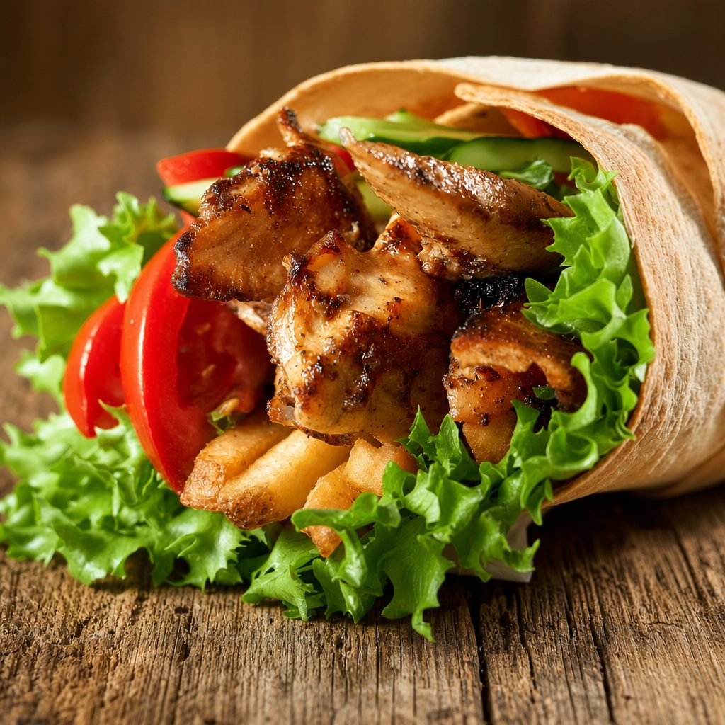 Grilled Chicken Wrap.
