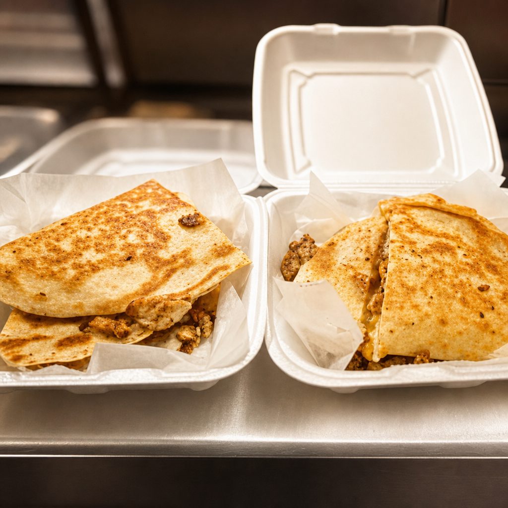Chicken Quesadilla.