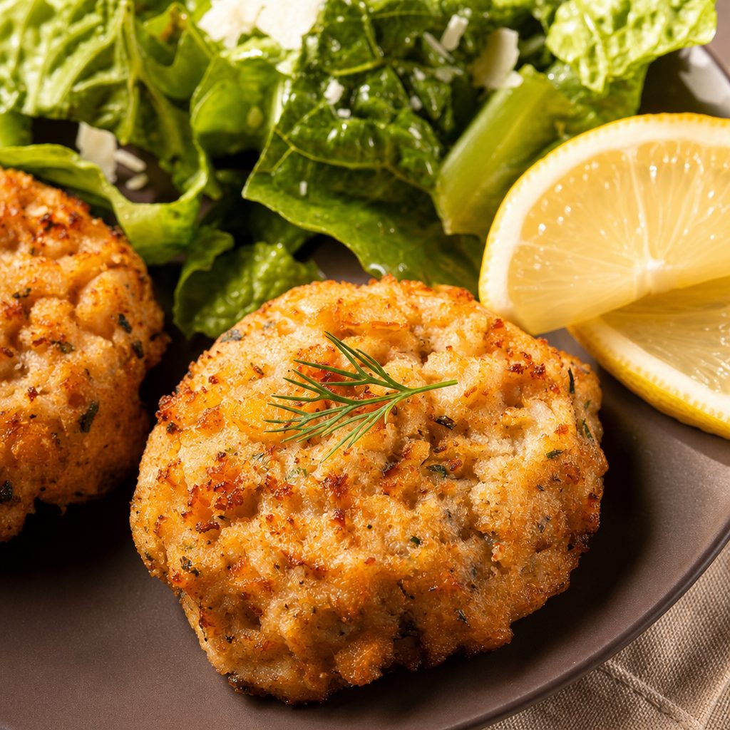 Crab Cake Platter.