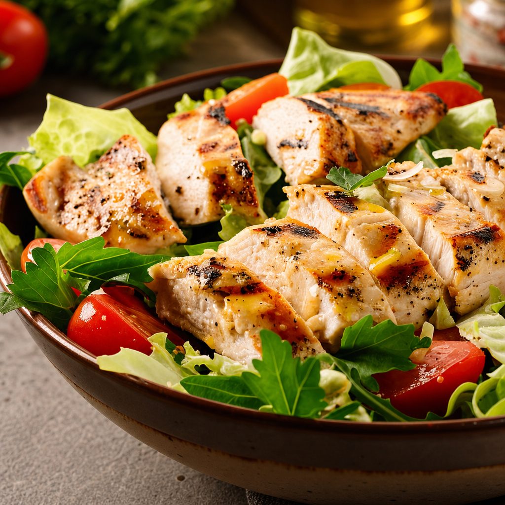 Grilled Chicken Salad.