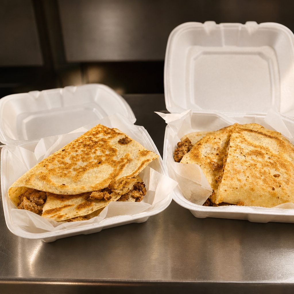 Buffalo Chicken Quesadilla.