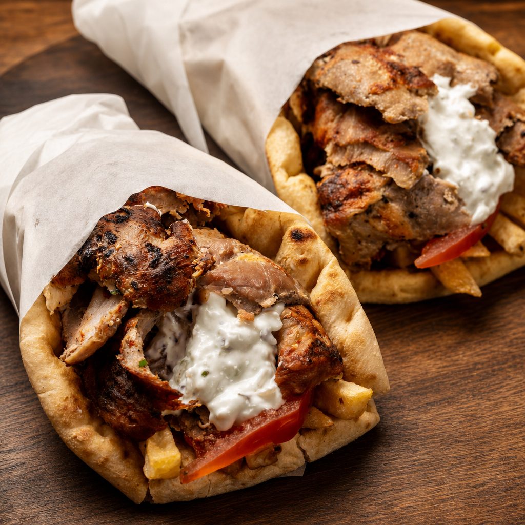 Beef Cheesesteak Wrap.