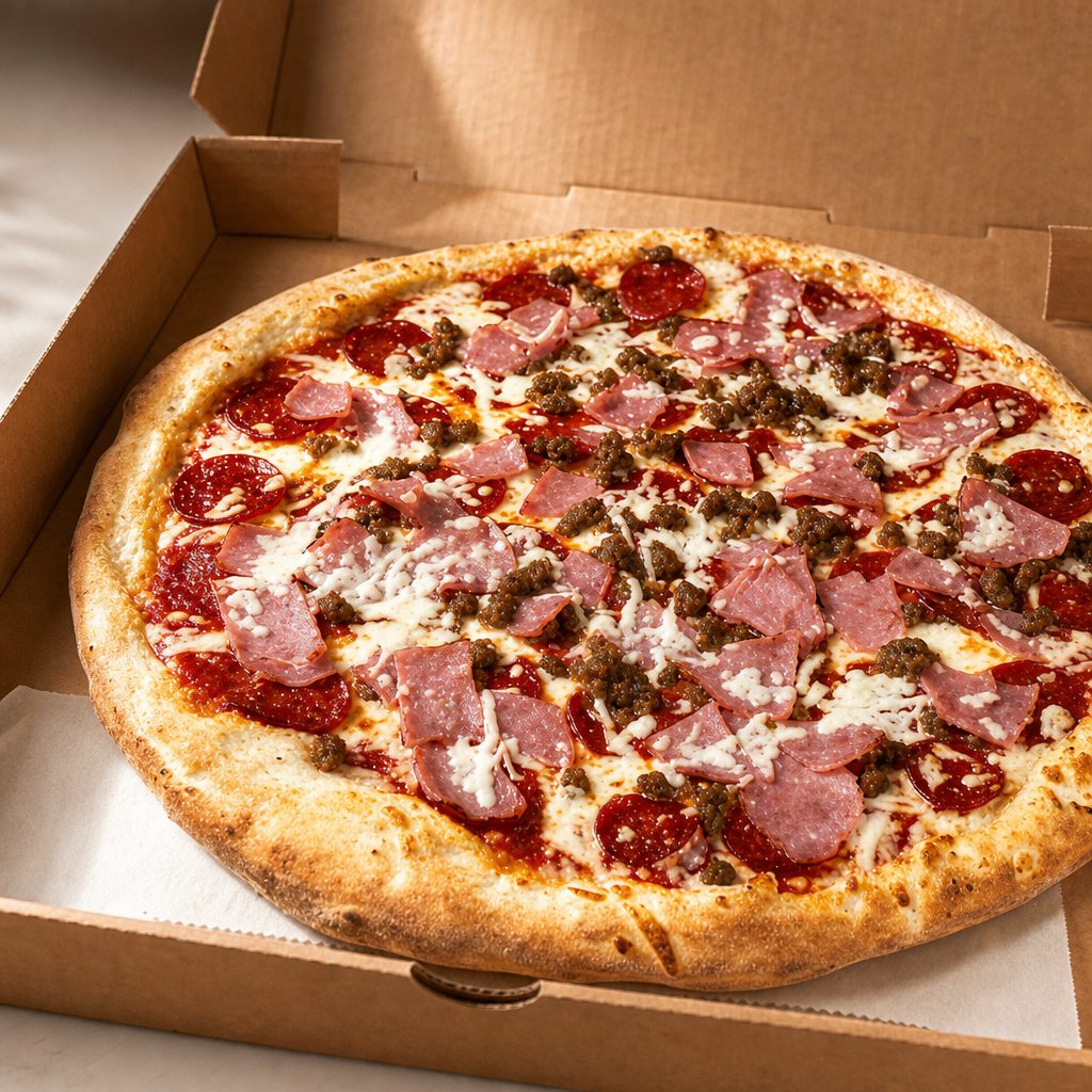 Meatlovers Pizza.
