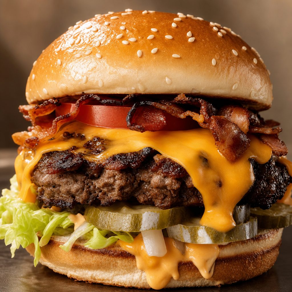 Bacon Cheeseburger.