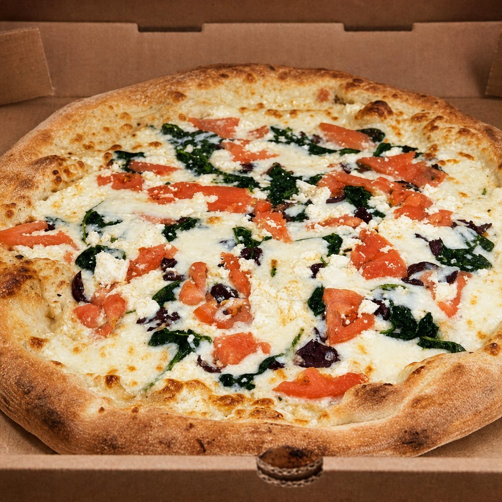 Mediterranean Pizza.