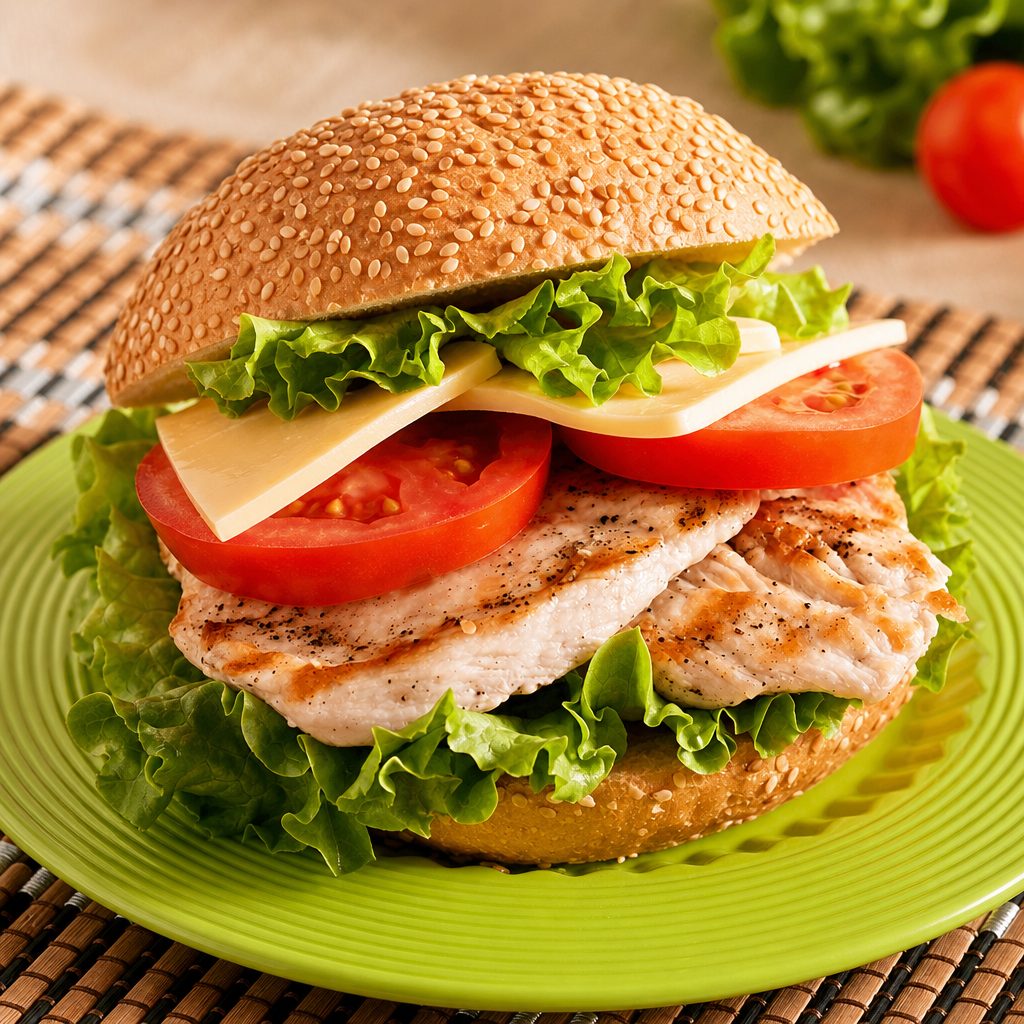 Grilled Chicken Sandwhich.